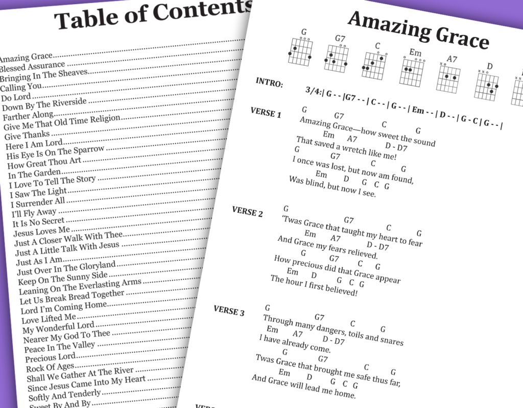 How I play gospel on guitar books inside